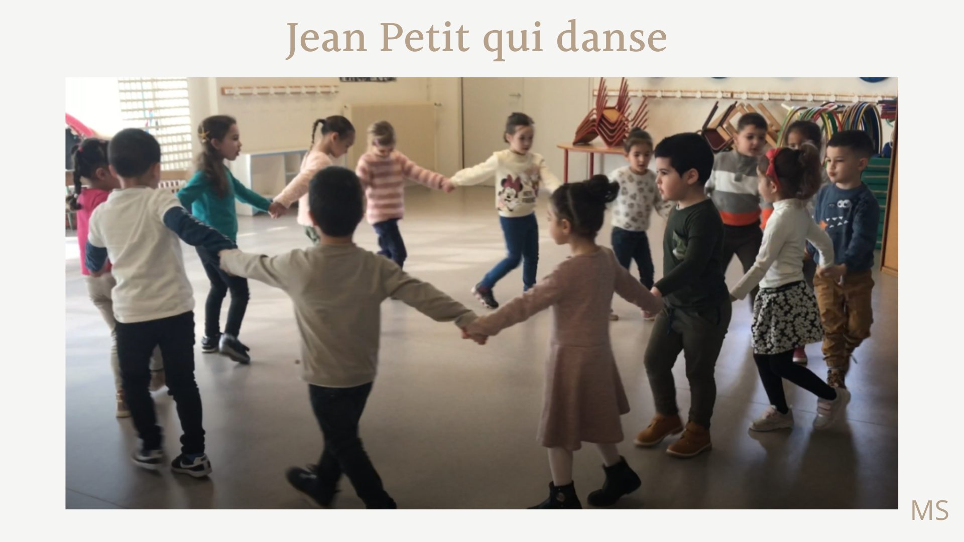 Séquence Rondes Et Jeux Dansés Ps Ms